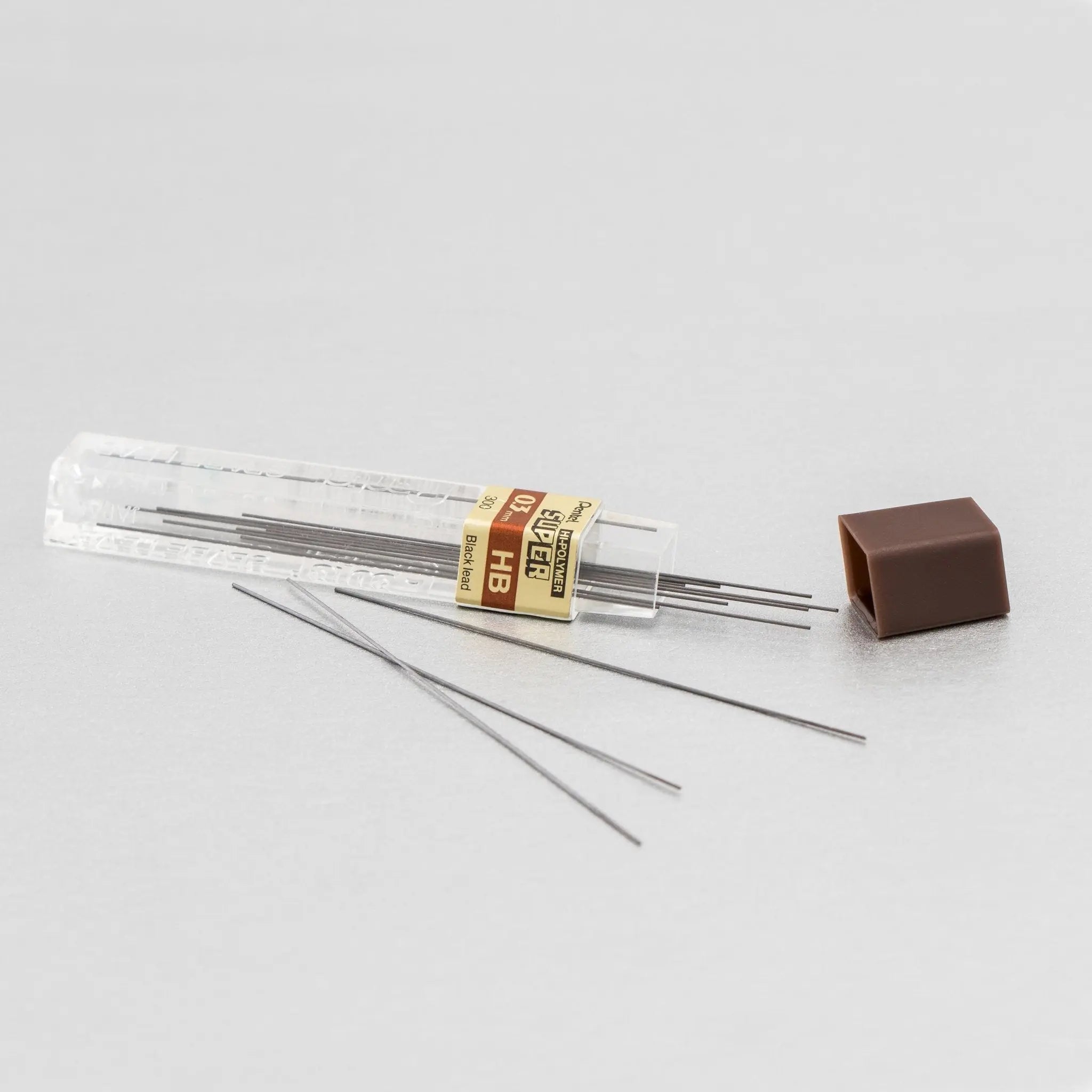 Super Hi - Polymer Lead, 0.3mm, 12 Pieces - Pentel of America, Ltd.