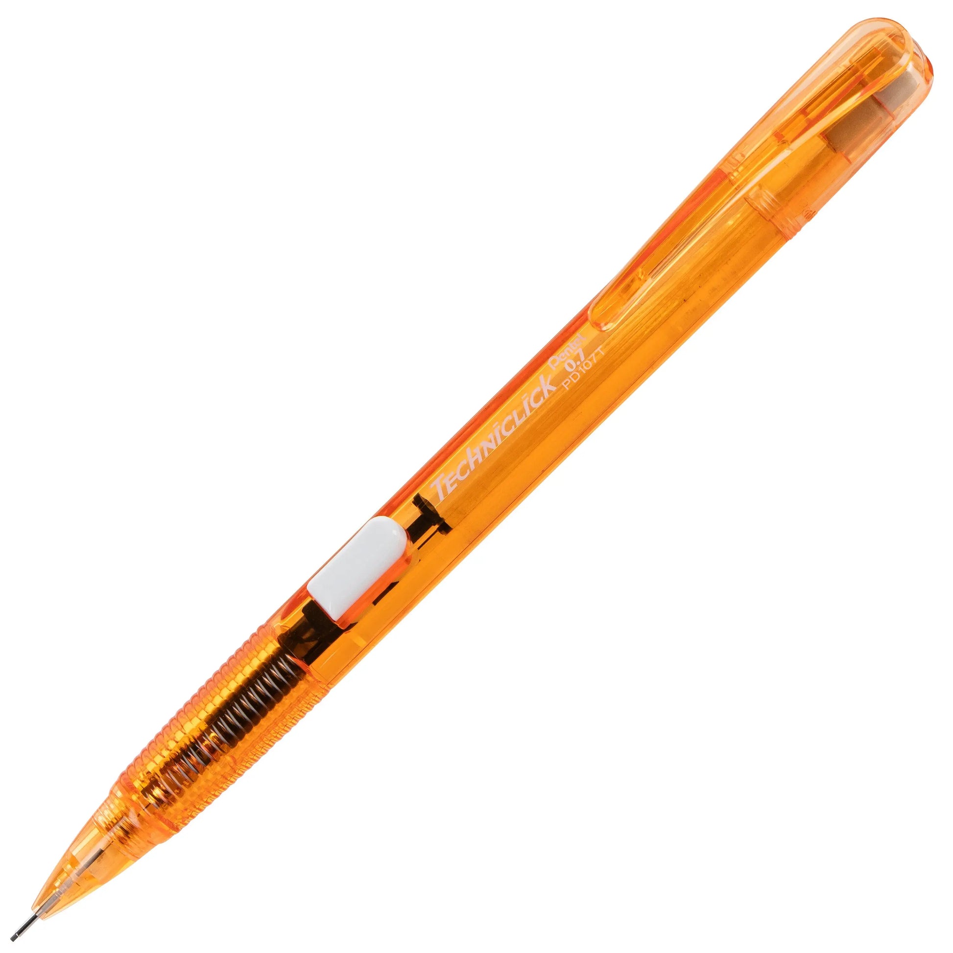 Techniclick Mechanical Pencil (0.7mm\) Medium Point, Assorted Barrel Colors, Small Block Eraser, 3 - Pk - Pentel of America, Ltd.