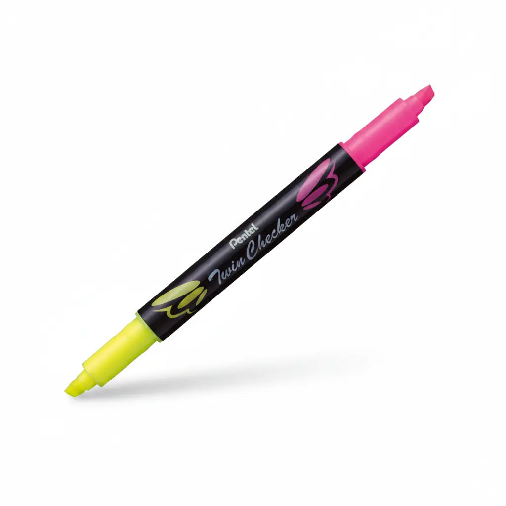 Twin Checker Yellow/Pink