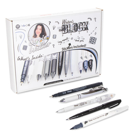 Writer’s Block Journaling Pack - Pentel of America, Ltd.