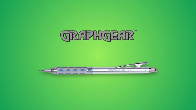 Pentel GraphGear 1000 Drafting Pencil - 5 Sizes Set