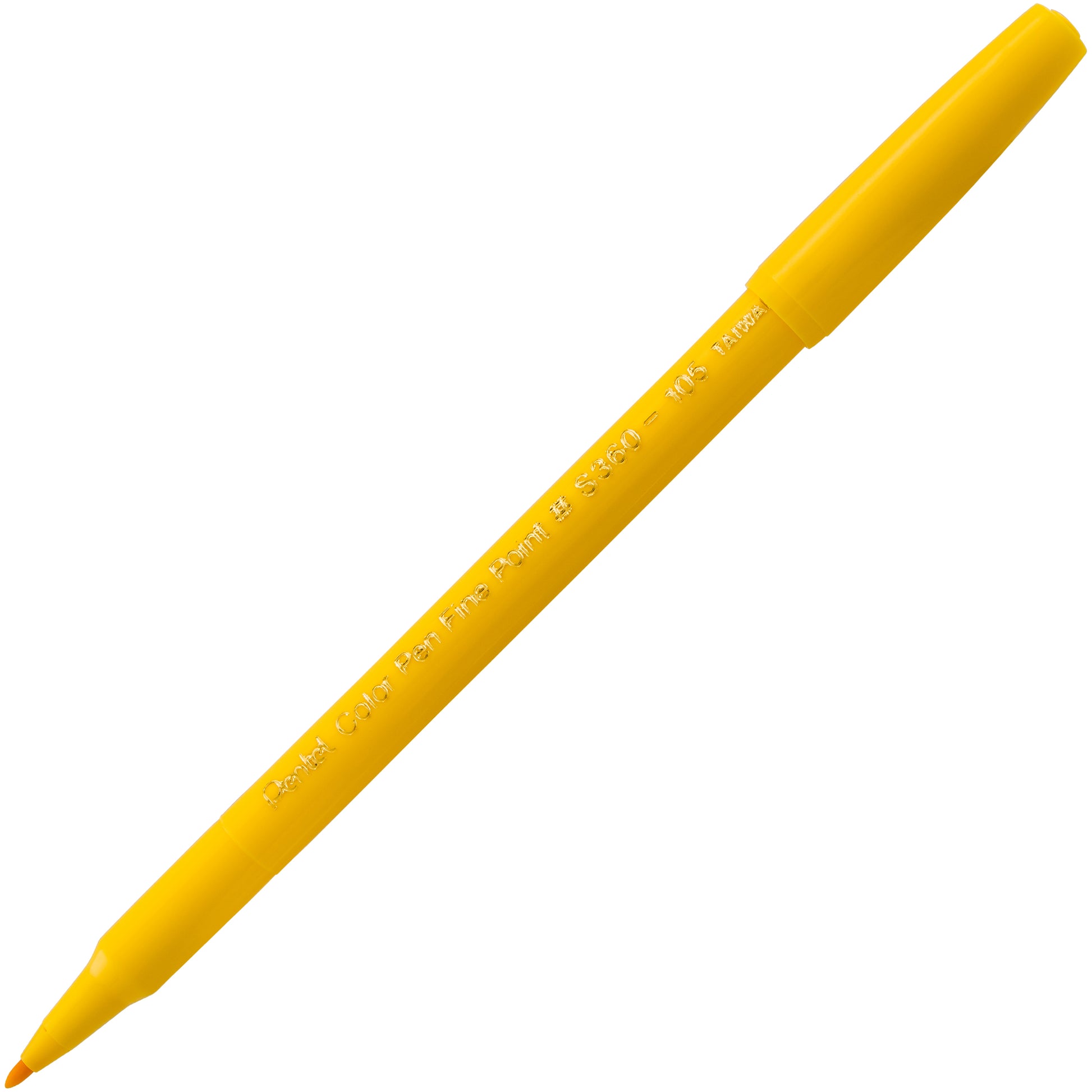  Pentel Arts Color Pen, 12-Color Set (S360-12) : Office  Products : Arts, Crafts & Sewing