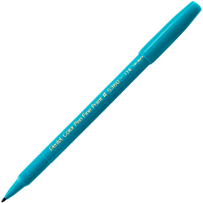 Pentel Arts Color Pen Fine Point Color Markers 18/Pkg, 1 count