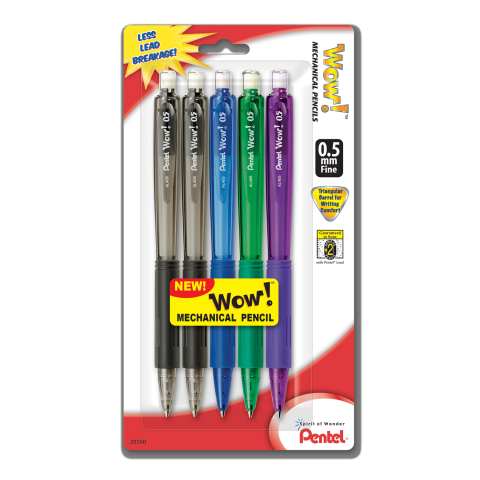 Wow!™ Mechanical Pencil - 0.5mm 5-Pack