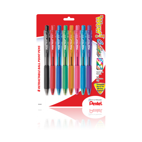 WOW! ™ Ballpoint Pens, 8 Pack