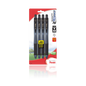 EnerGel®- X™ RollerGel Pen Medium Line, Metal Tip, 4 Pack