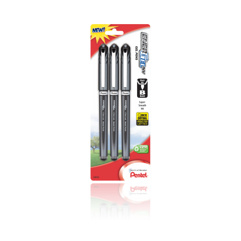 EnerGel® NV Liquid Gel Pens, 3 Pack