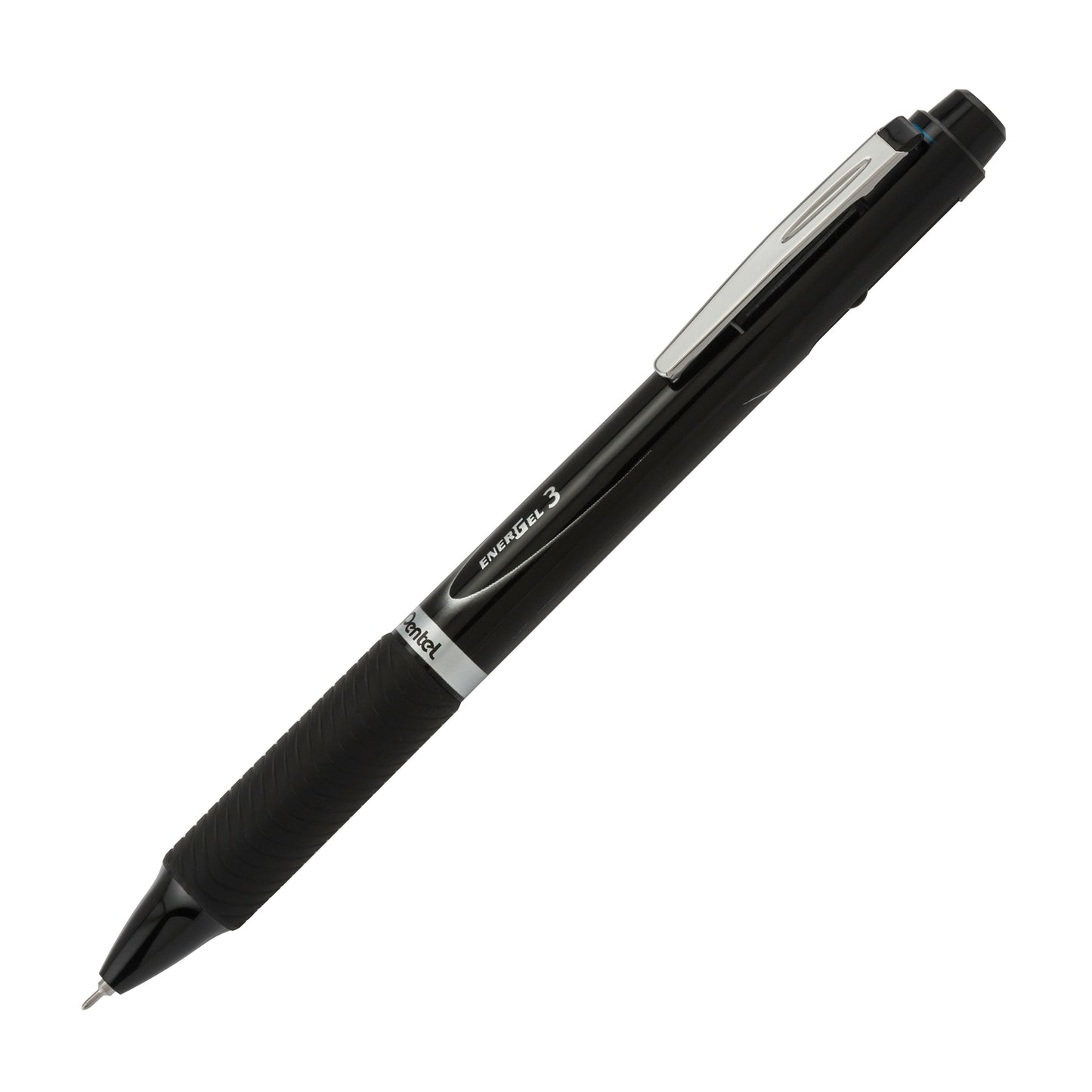 EnerGel 3 Multi-Function, 3-Ink Gel Pen, (0.5mm) Fine Line, Black/Red/Blue Ink