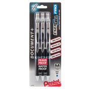 EnerGel PRO Permanent Gel Pen, (0.7mm) Medium Line, Blue Ink, 3 - Pk - Pentel of America, Ltd.