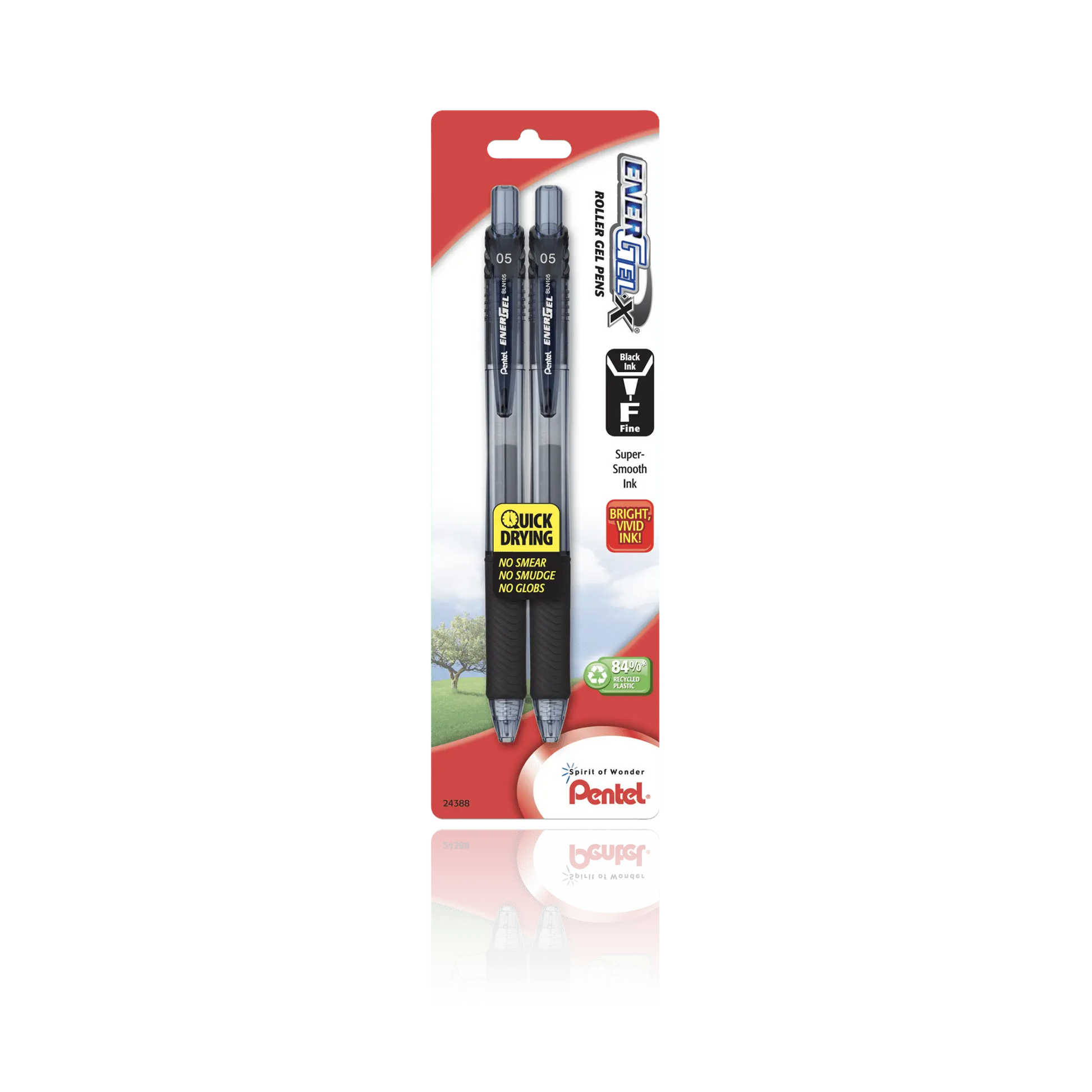 EnerGel - X RollerGel Pen Fine Line, Needle Tip - Pentel of America, Ltd.