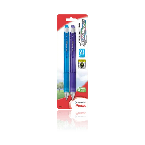 EnerGize - X™ Mechanical Pencils - Assorted 2 Pack - Pentel of America, Ltd.