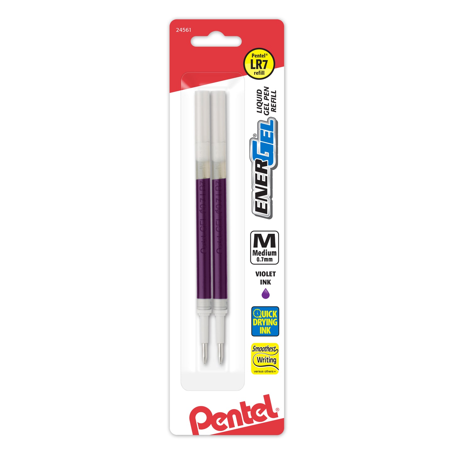 EnerGel® Liquid Gel Pen Refill, 0.7mm, 2 Pack