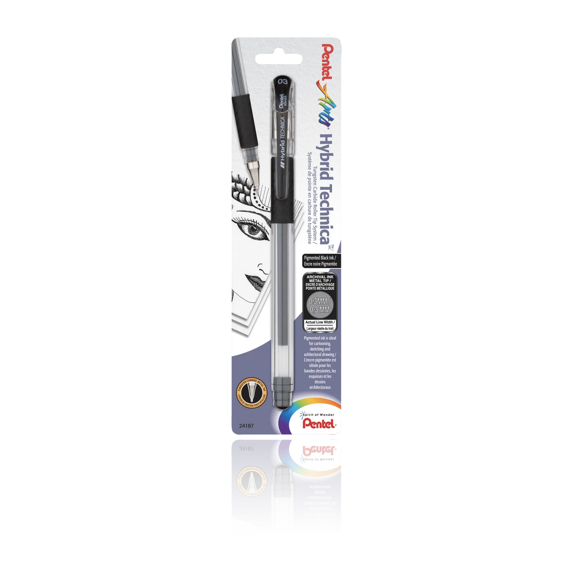 Pentel - Hybrid Dual Metallic, Penna gel effetto glitter | Mondo Artista Pentel - Hybrid Dual Metallic, Penna gel effetto glitter | Mondo Artista