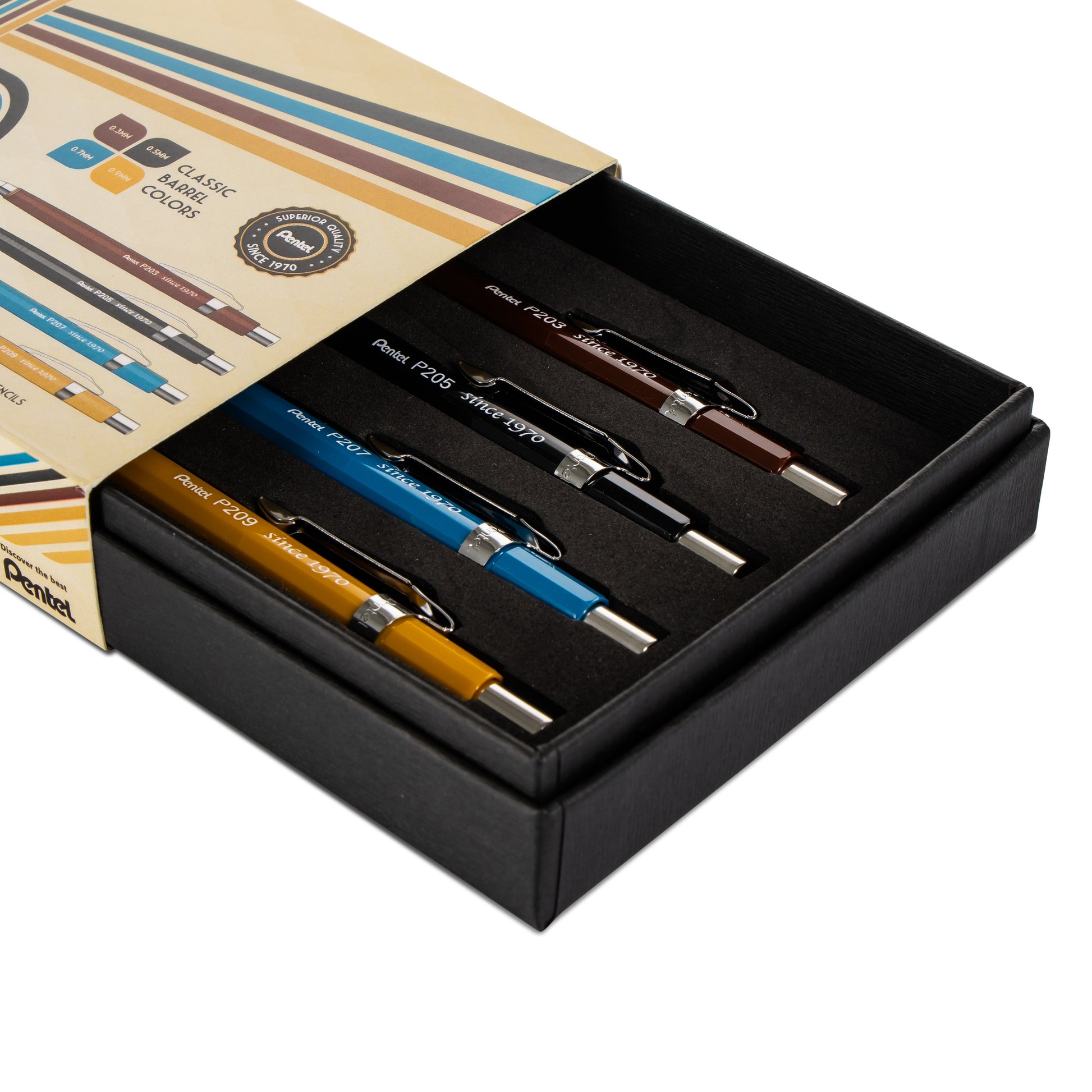 Sharp Mechanical Pencil Anniversary Collection – Pentel of America, Ltd.