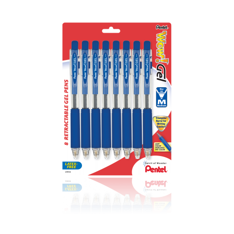 WOW! ™ Gel Pen, Blue 8 Pack