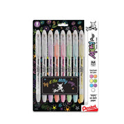 Milky Pop Pastel Gel Pen, (0.8mm) Medium Line, Assorted Ink 8 - Pk - Pentel of America, Ltd.
