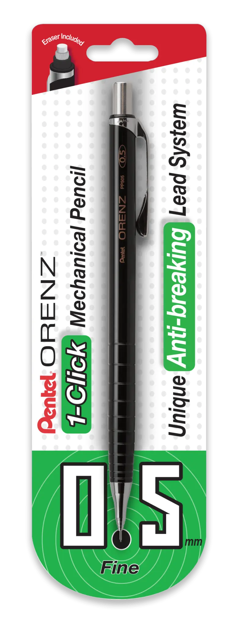 Orenz 1-Click Mechanical Pencil | Pentel.com – Pentel of America, Ltd. Orenz 1-Click Mechanical Pencil | Pentel.com – Pentel of America, Ltd.