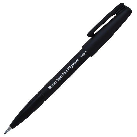 Pentel Arts Sign Pen Brush, Pigment Ink - Pentel of America, Ltd.