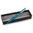 EnerGel Style Gel Pen, (0.7mm) Medium Line, Teal Blue barrel, Black Ink, Gift Box