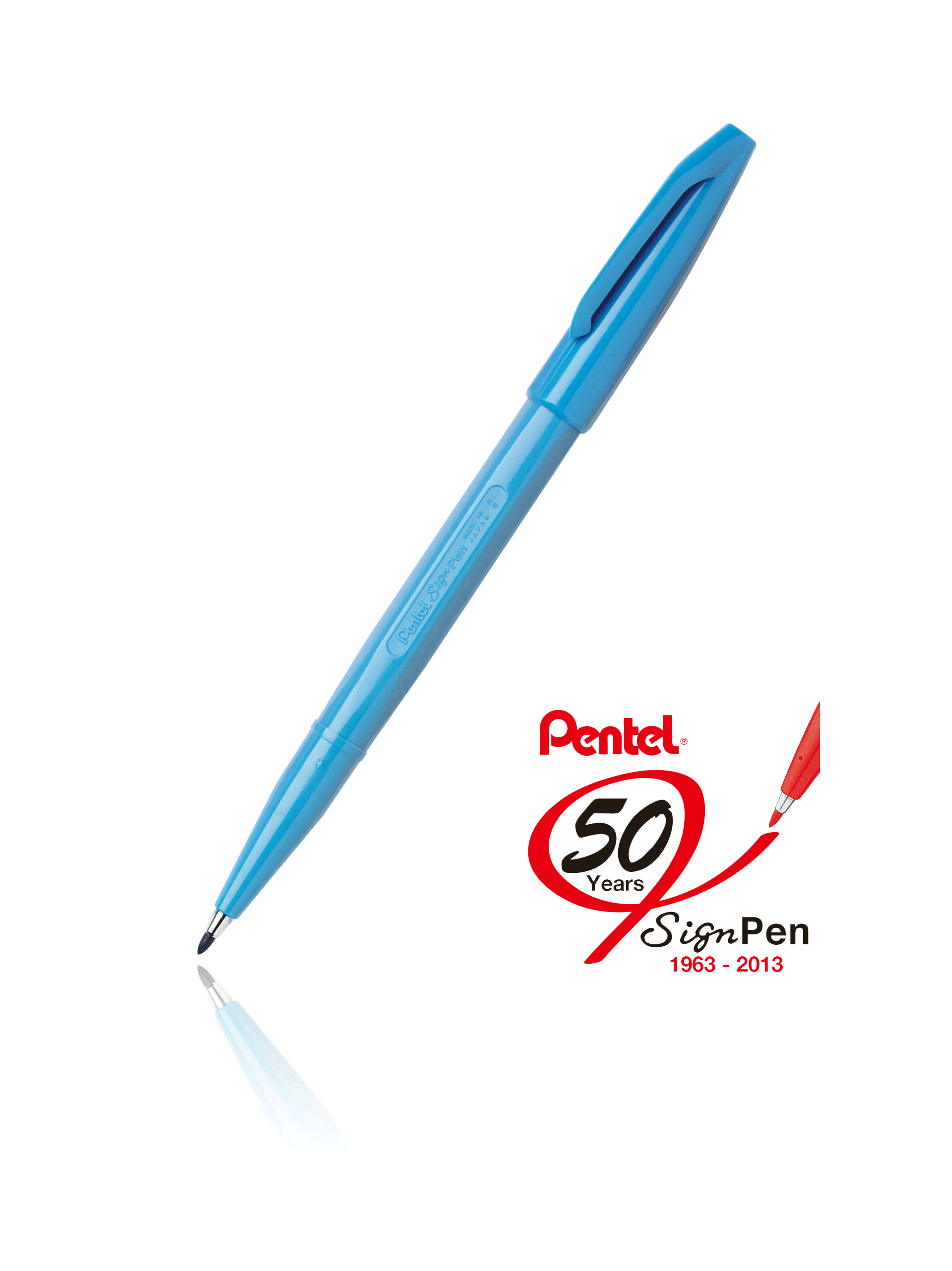 Pentel Arts Sign Pen Assorted Styles 3-PK