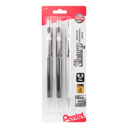 Sharp Mechanical Pencil, (0.5mm), Metallic Barrels, Assorted Colors (2N/Z)), 3 - Pk - Pentel of America, Ltd.