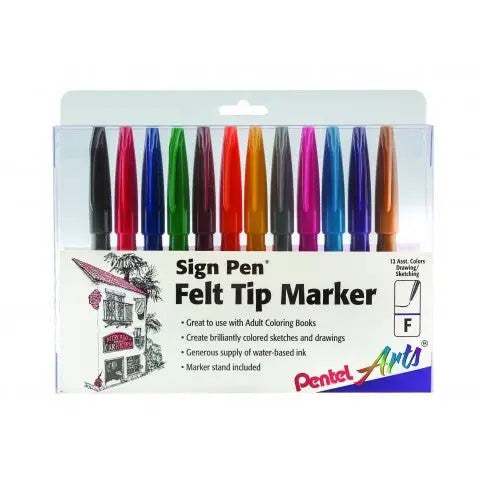 Sign Pen®, 12 Pack - Pentel of America, Ltd.