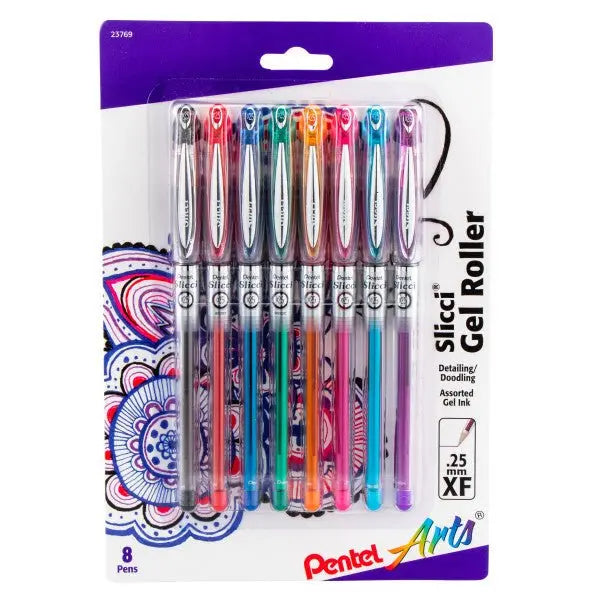 Slicci™ Gel Pen, 8 - Pack - Pentel of America, Ltd.