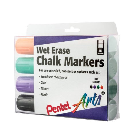 Pentel Wet Erase Chalk Marker Chisel Tip Orange :: Art Stop