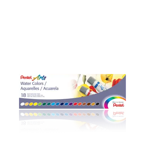 Water Colors, Set of 18 - Pentel of America, Ltd.