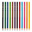 Pentel Arts Watercolor Pencil Set - Assorted Colors, 12-Pack
