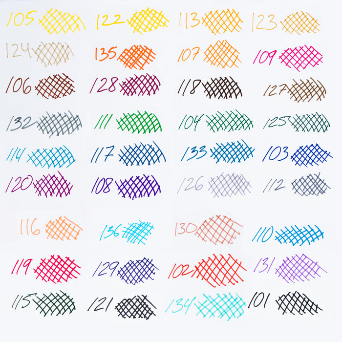 Lápices De Colores Pentel Caja 36 U