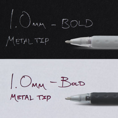 Pentel Sparkle Pop Metallic Gel Pen, (1.0mm) Bold Line, Assorted